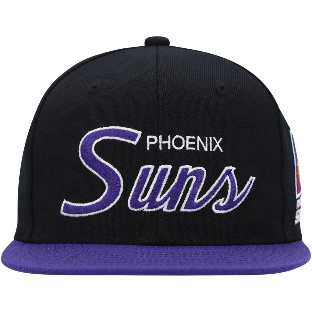Phoenix Suns Hardwood Classics MVP Team Script 2.0 Snapback Hat - Black cheap