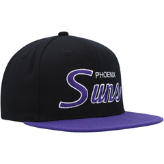 Phoenix Suns Hardwood Classics MVP Team Script 2.0 Snapback Hat - Black cheap