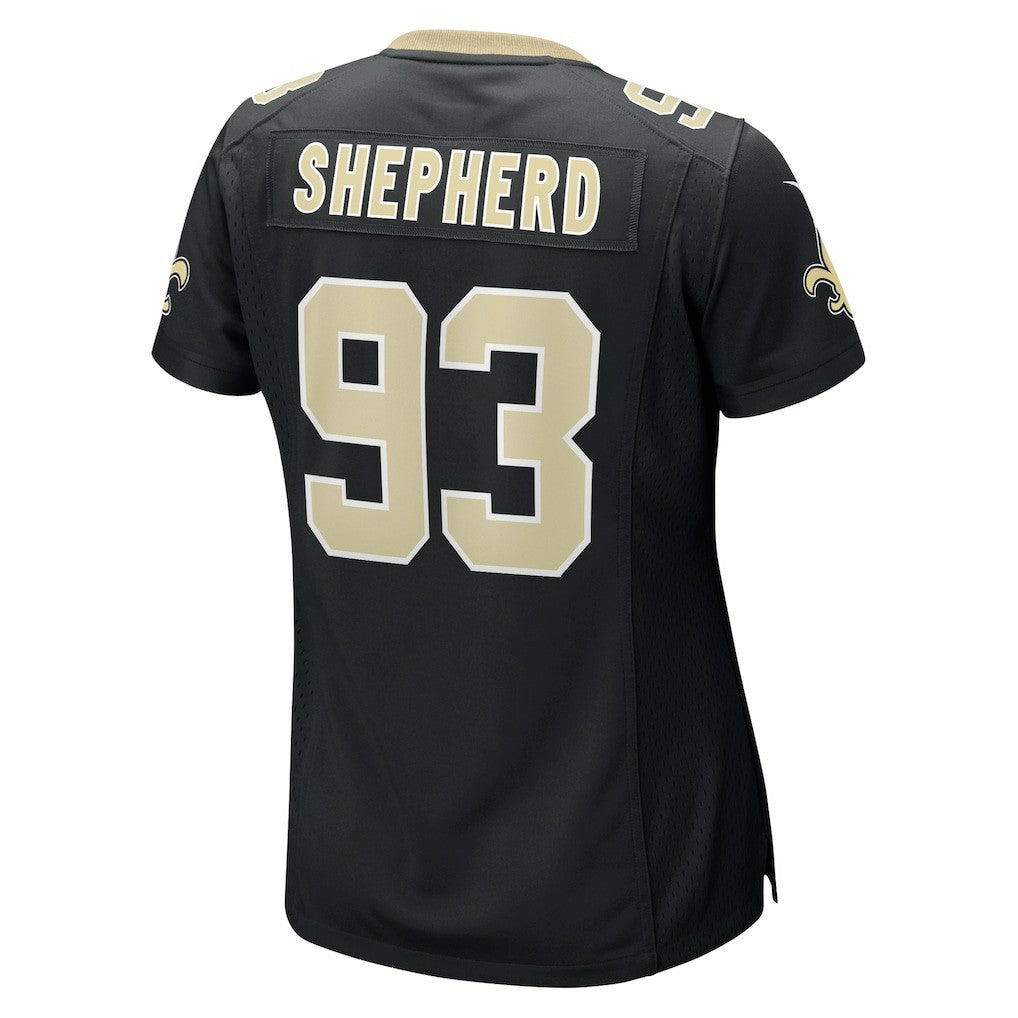 Nathan Shepherd New Orleans Saints Women's Game Jersey - Black sale