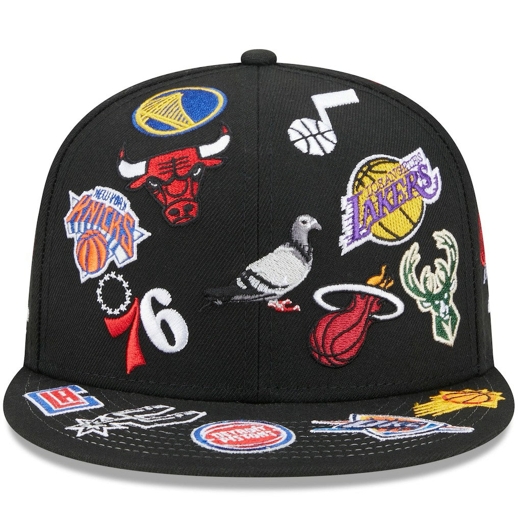 NBA x Staple 59FIFTY Fitted Hat - Black on sale