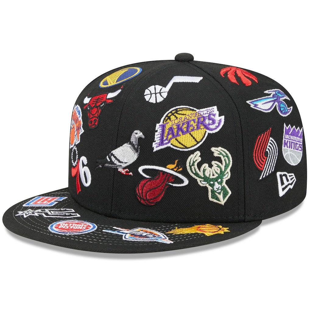 NBA x Staple 59FIFTY Fitted Hat - Black on sale