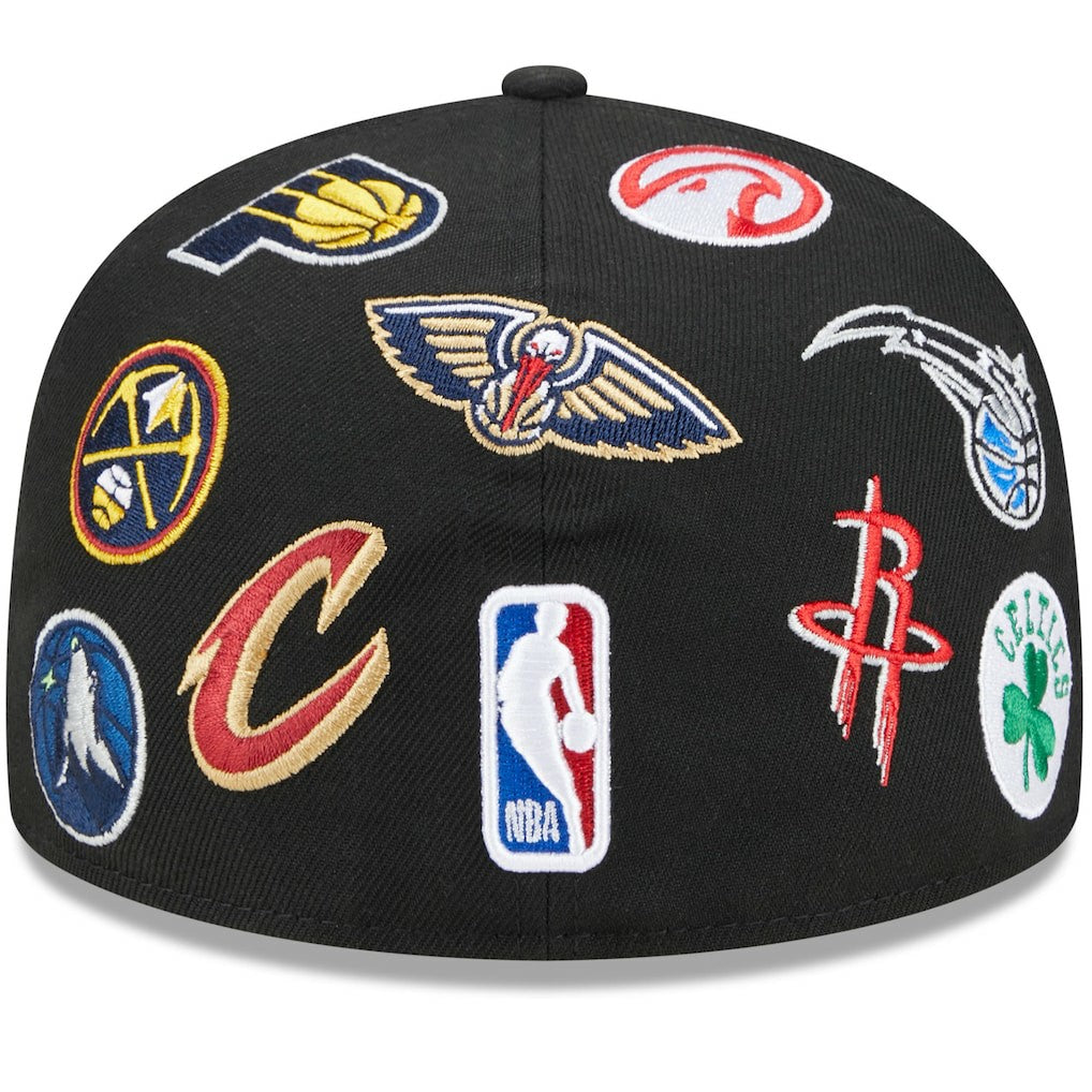 NBA x Staple 59FIFTY Fitted Hat - Black on sale