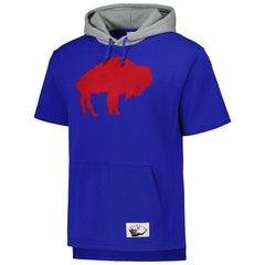 Buffalo Bills Postgame Short Sleeve Hoodie - Royal online