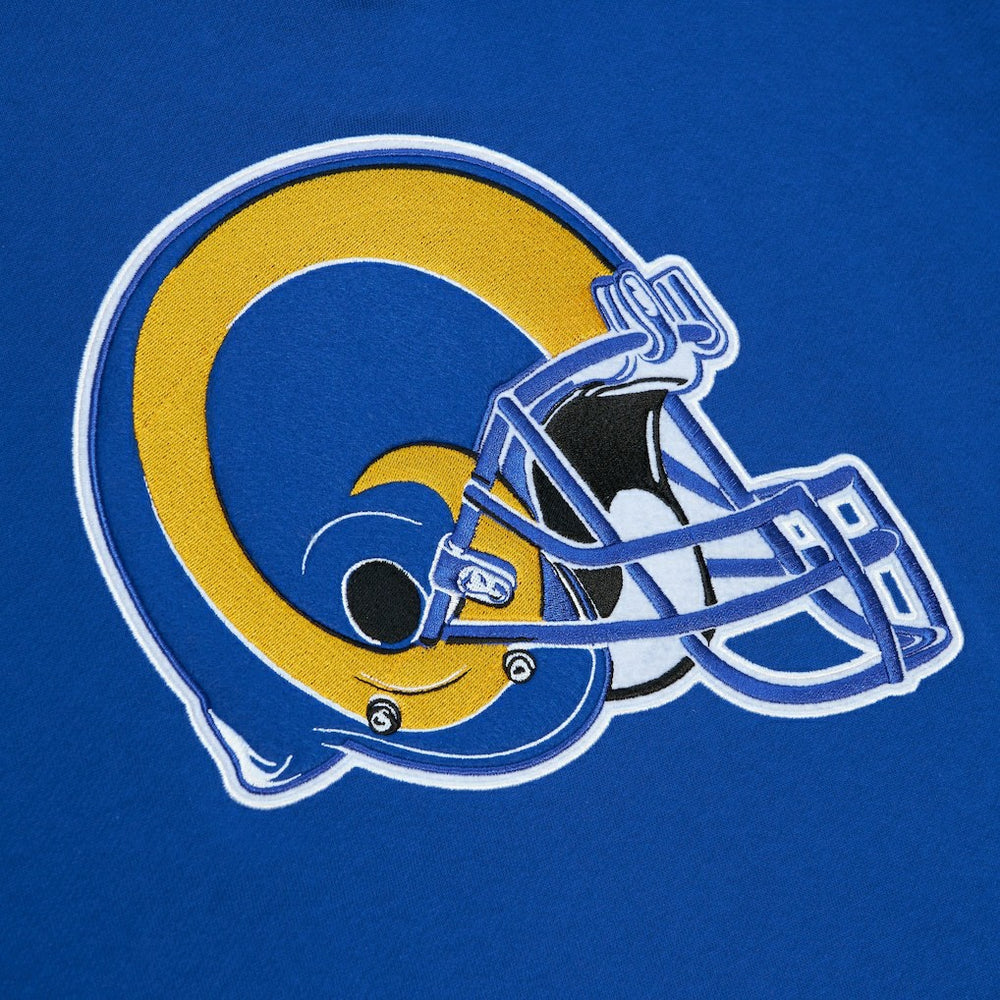 Los Angeles Rams Postgame Short Sleeve Hoodie - Royal outlet