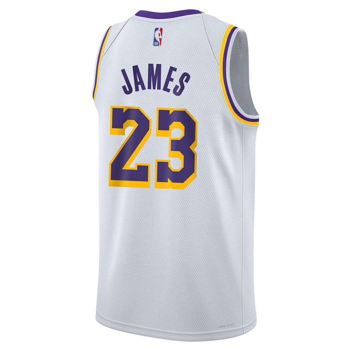 LeBron James Los Angeles Lakers Youth Swingman Jersey - Association Edition - White for sale