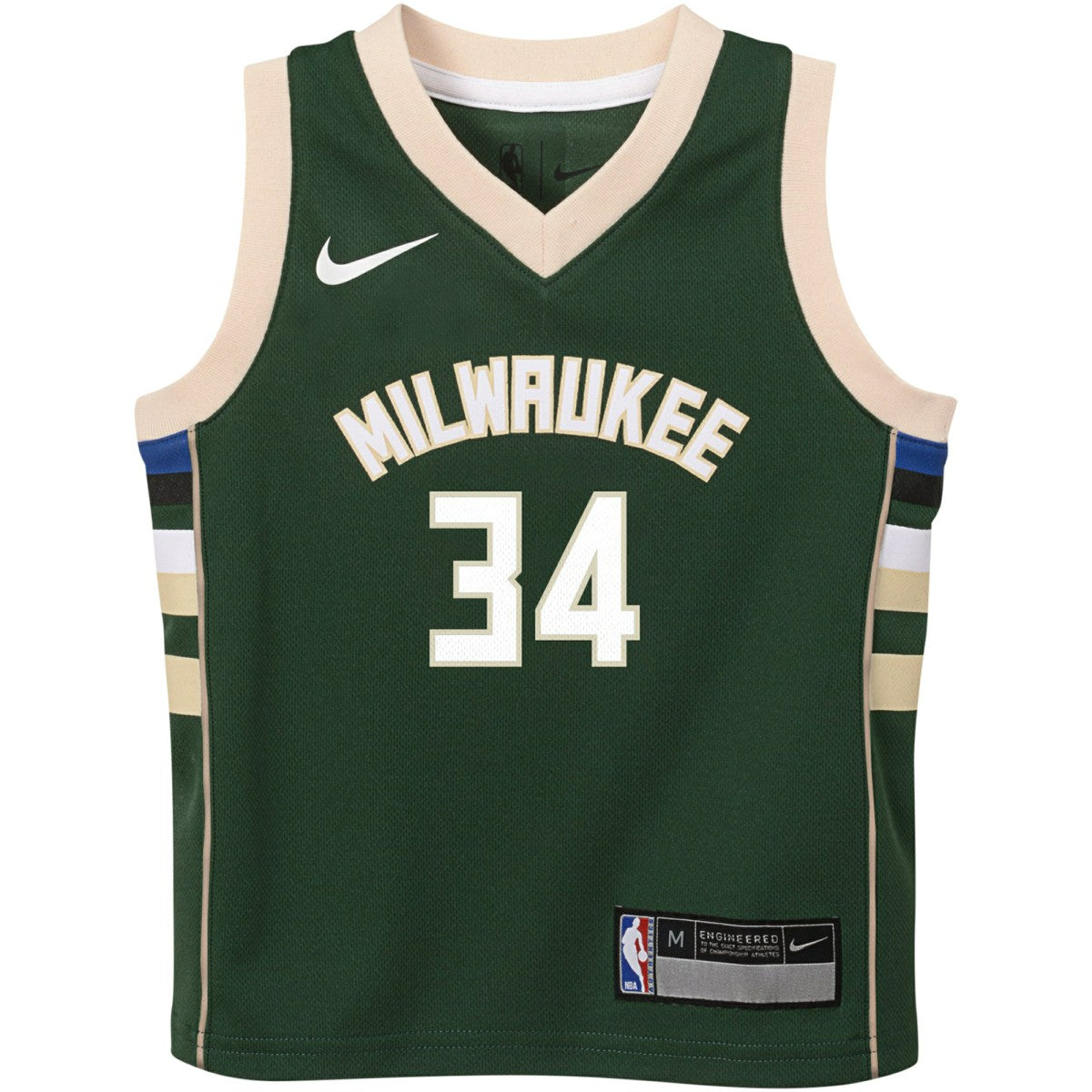 Giannis Antetokounmpo Milwaukee Bucks Preschool Swingman Player Jersey - Icon Edition - Hunter Green for sale