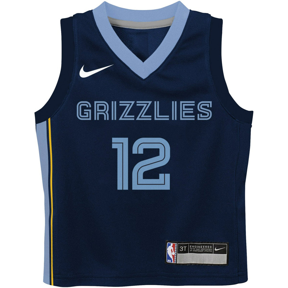 Ja Morant Memphis Grizzlies Preschool Swingman Player Jersey - Icon Edition - Navy on sale