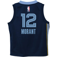 Ja Morant Memphis Grizzlies Preschool Swingman Player Jersey - Icon Edition - Navy on sale