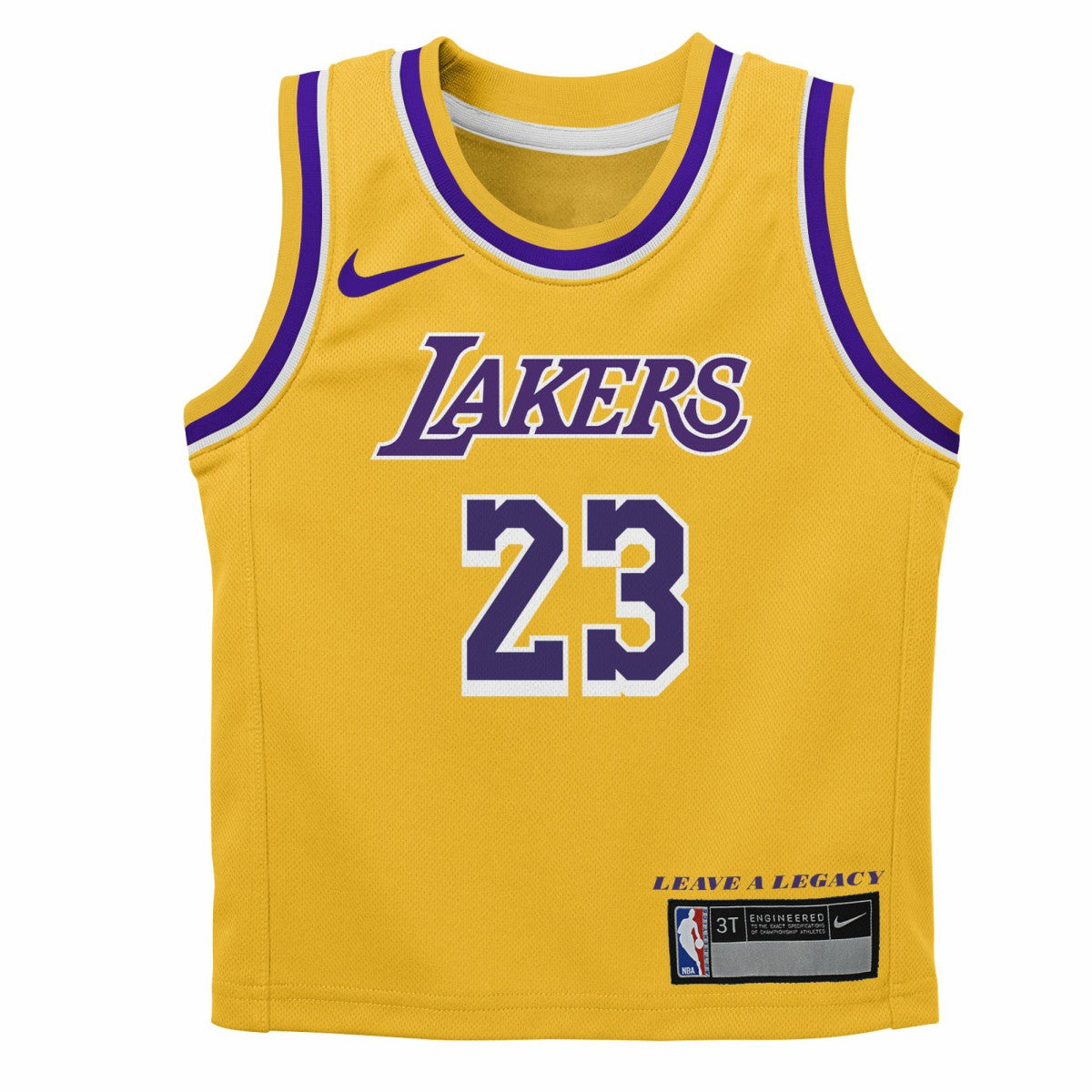 LeBron James Los Angeles Lakers Preschool Dri-FIT Swingman Player Jersey - Icon Edition - Gold sale
