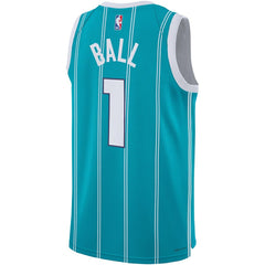 LaMelo Ball Charlotte Hornets Youth Swingman Jersey - Icon Edition - Teal cheap