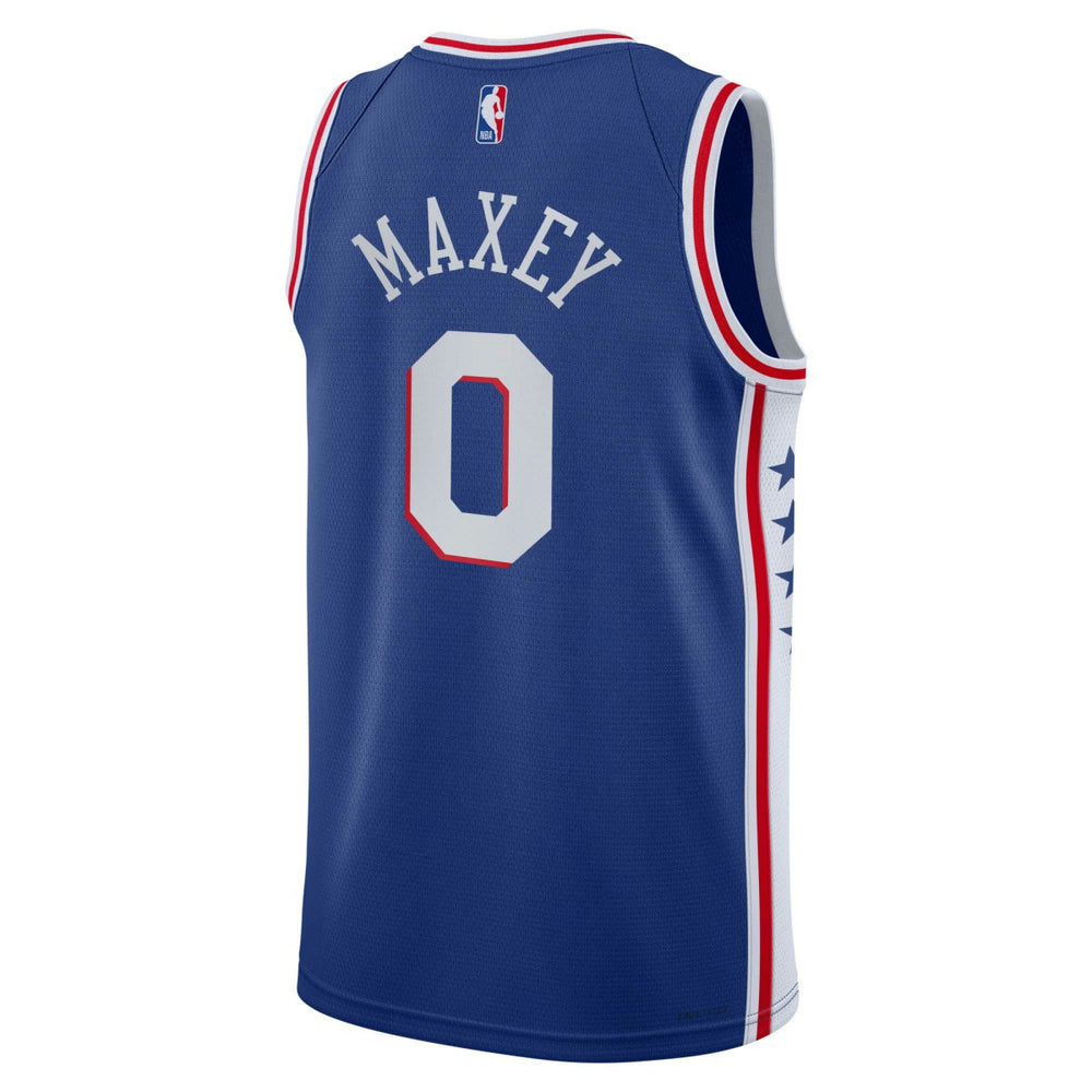 Tyrese Maxey Philadelphia 76ers Youth Swingman Jersey - Icon Edition - Royal shop