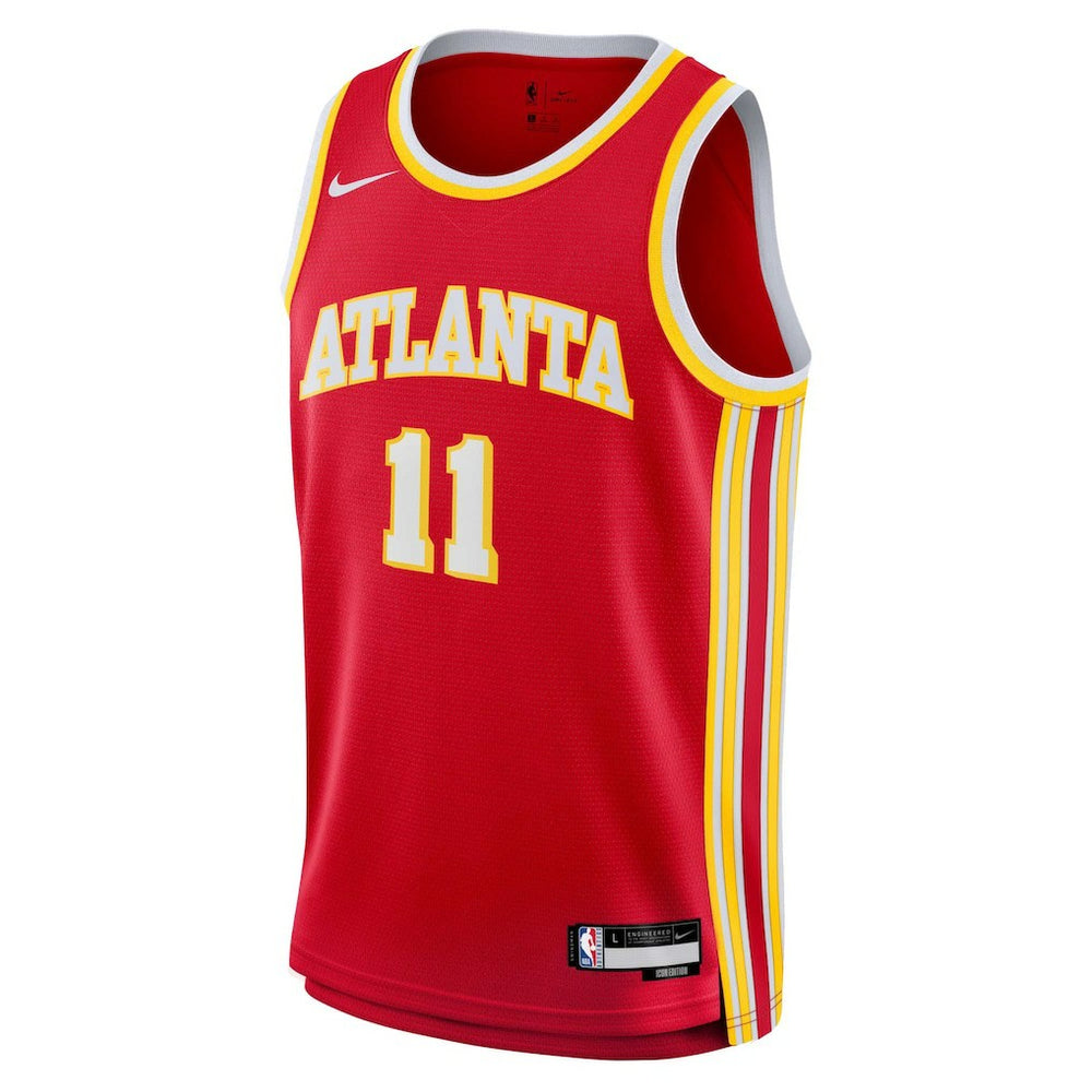 Trae Young Atlanta Hawks Youth Swingman Jersey - Icon Edition - Red discount