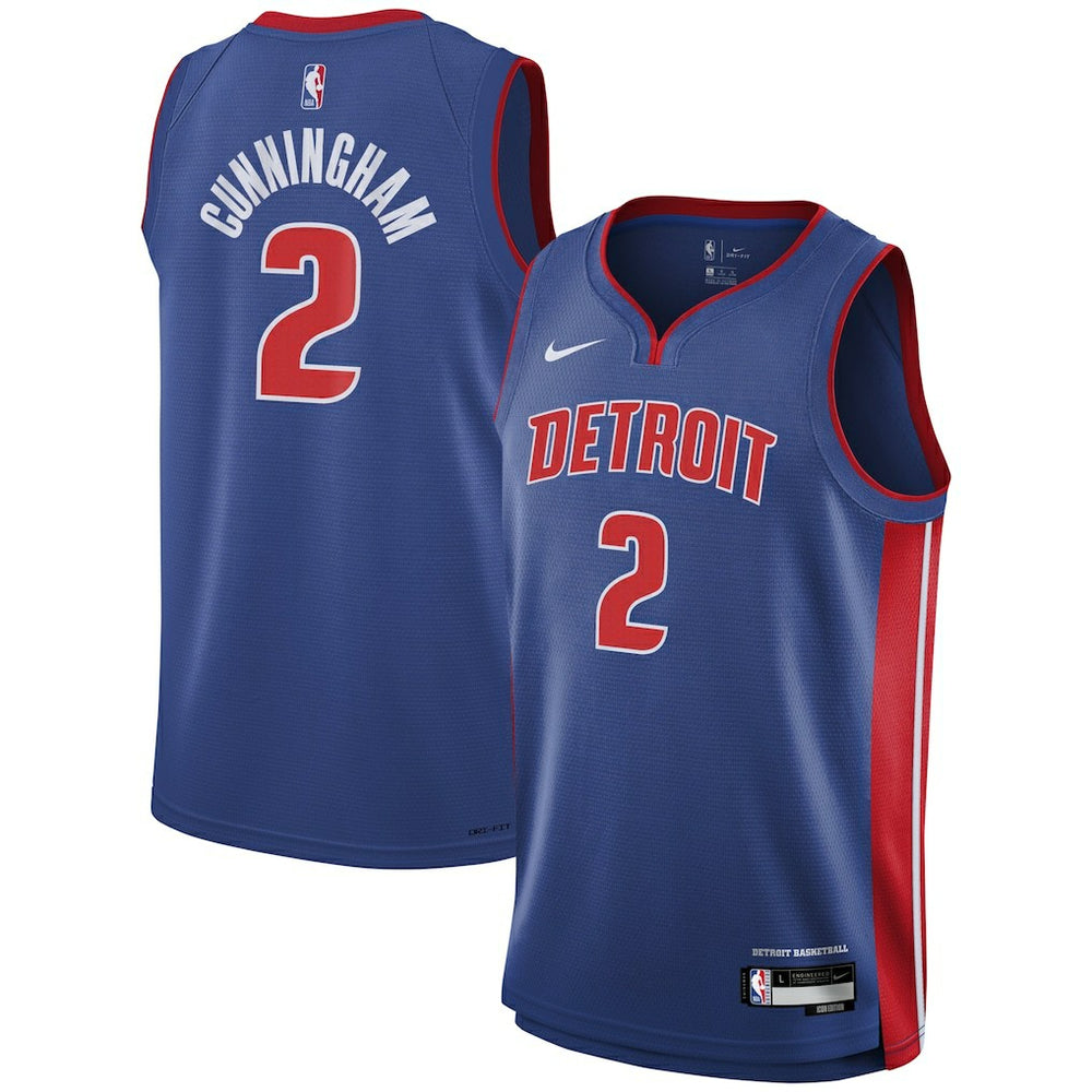Cade Cunningham Detroit Pistons Youth Swingman Jersey sale - Icon Editi- Blue cheap