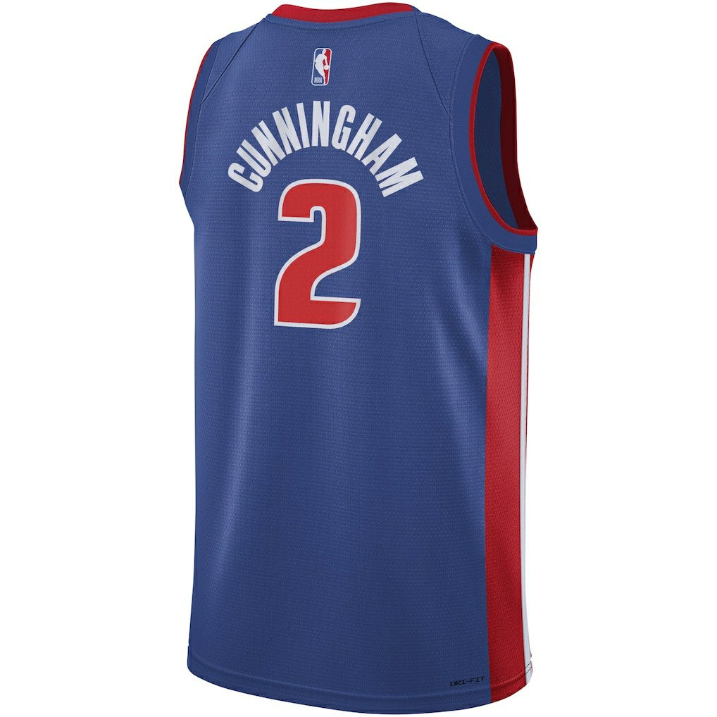 Cade Cunningham Detroit Pistons Youth Swingman Jersey sale - Icon Editi- Blue cheap