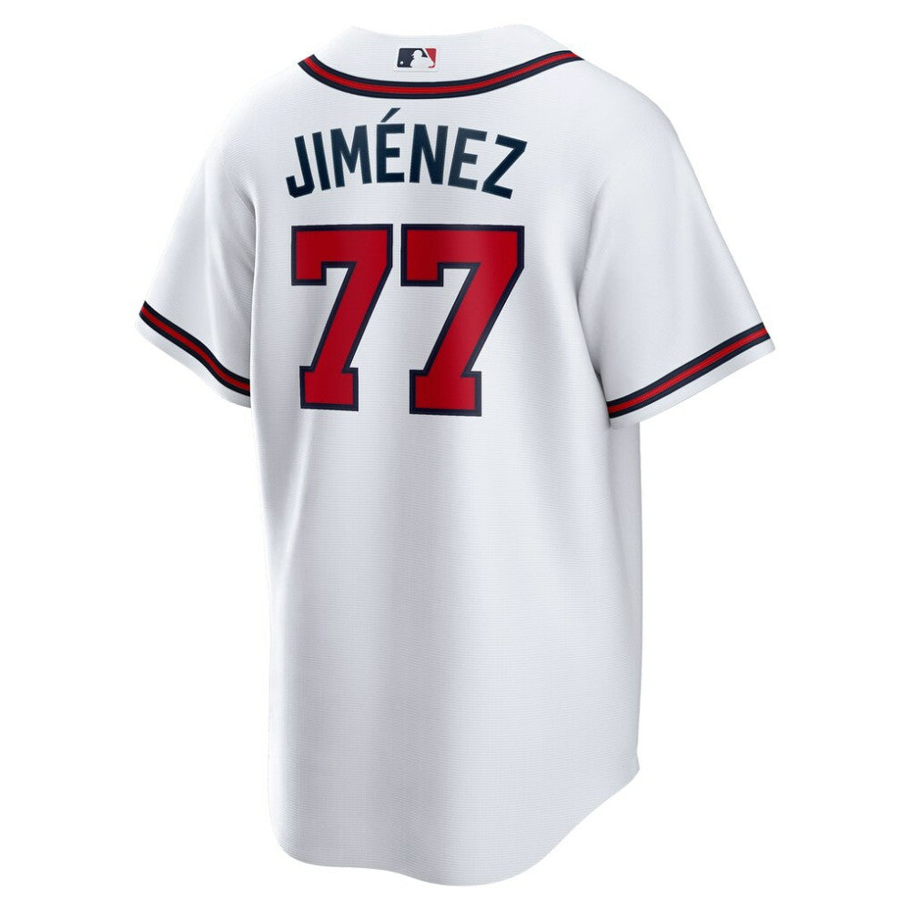 Joe Jiménez Atlanta Braves Home  Replica Player Jersey White