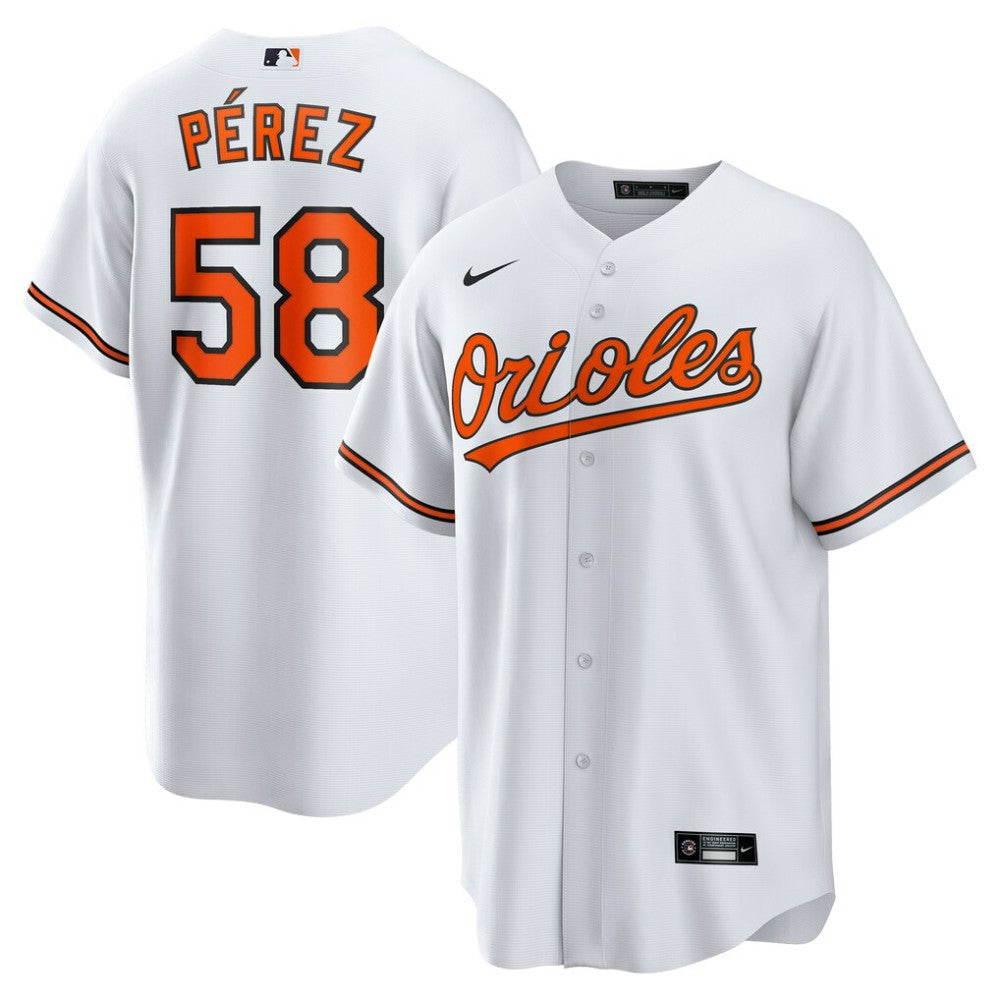 Cionel Pérez Baltimore Orioles Home  Replica Player Jersey White
