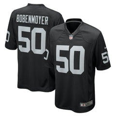 Jacob Bobenmoyer Las Vegas Raiders Game Player Jersey - Black sale