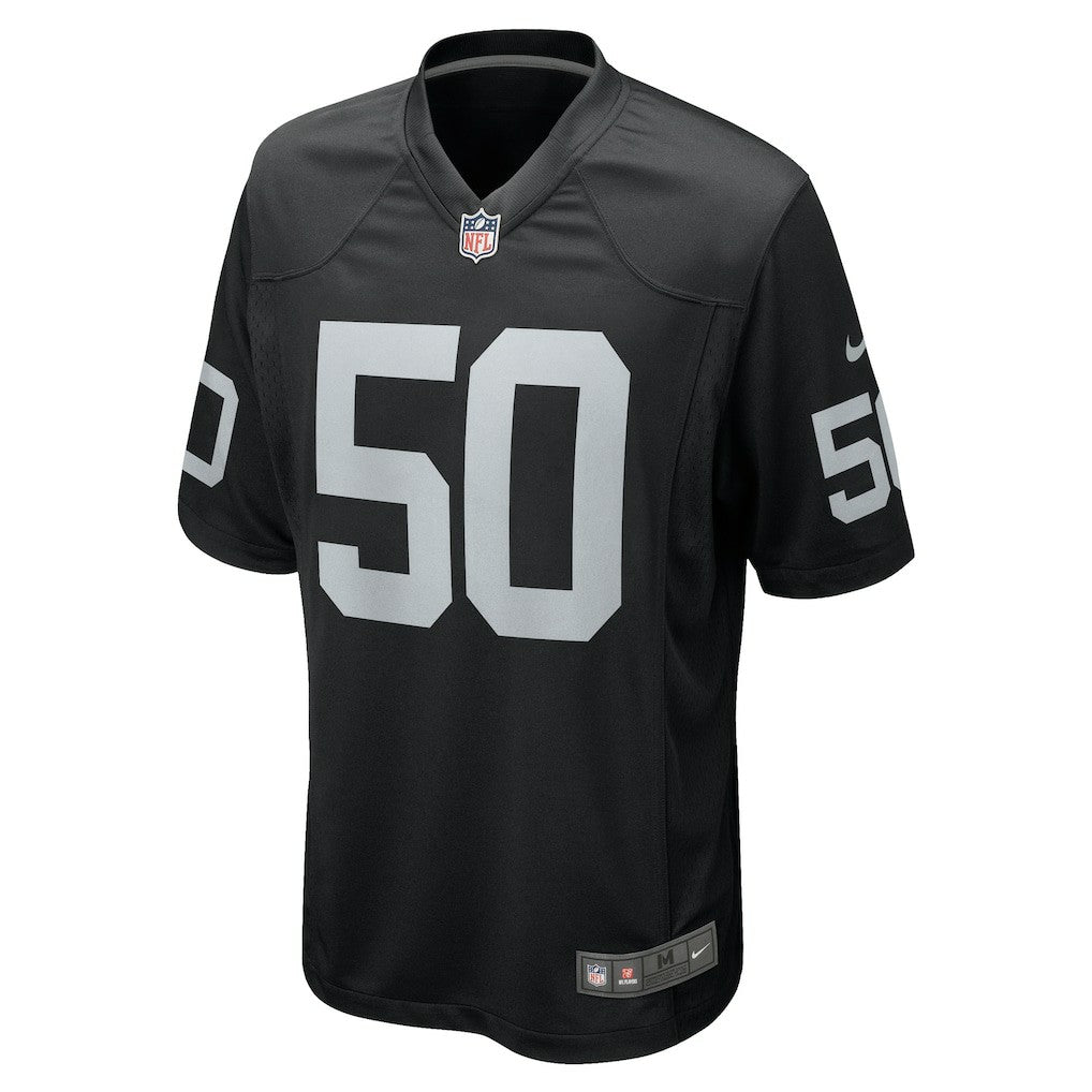 Jacob Bobenmoyer Las Vegas Raiders Game Player Jersey - Black sale