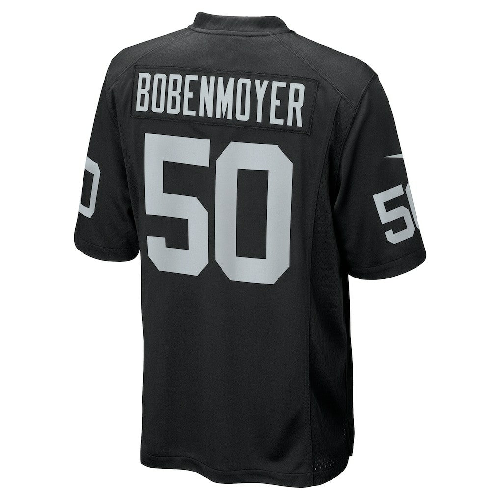 Jacob Bobenmoyer Las Vegas Raiders Game Player Jersey - Black sale