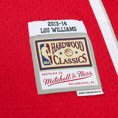 Lou Williams Atlanta Hawks 2013/14 Hardwood Classics Swingman Jersey - Red for sale