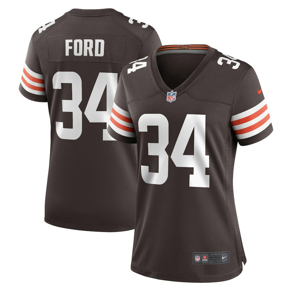 Jerome Ford Cleveland Browns Women's Game Player Jersey - Brown sale