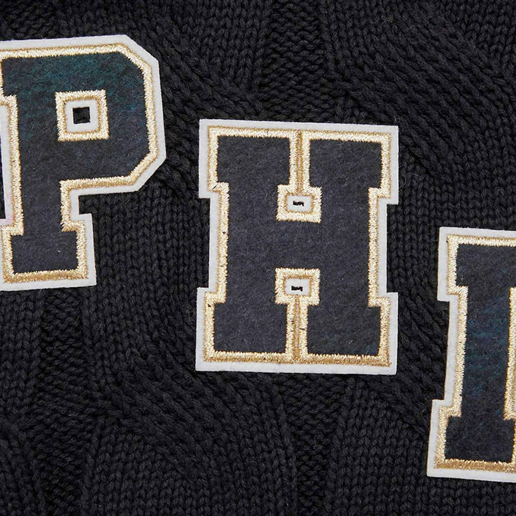 Philadelphia Eagles Pro Standard Women's Prep V-Neck Pullover Sweater - Black outlet