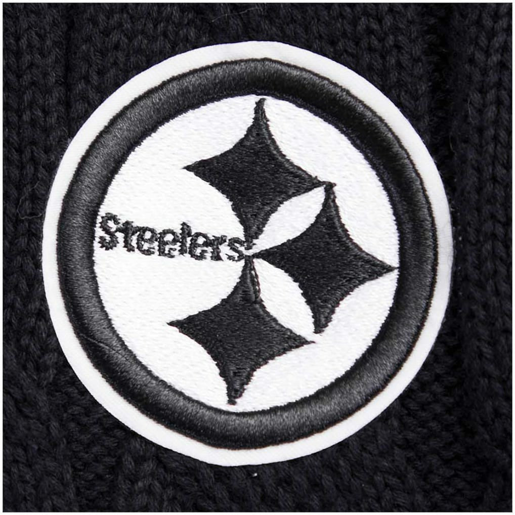 Pittsburgh Steelers Pro Standard Women's Prep V-Neck Pullover Sweater - Black for sale