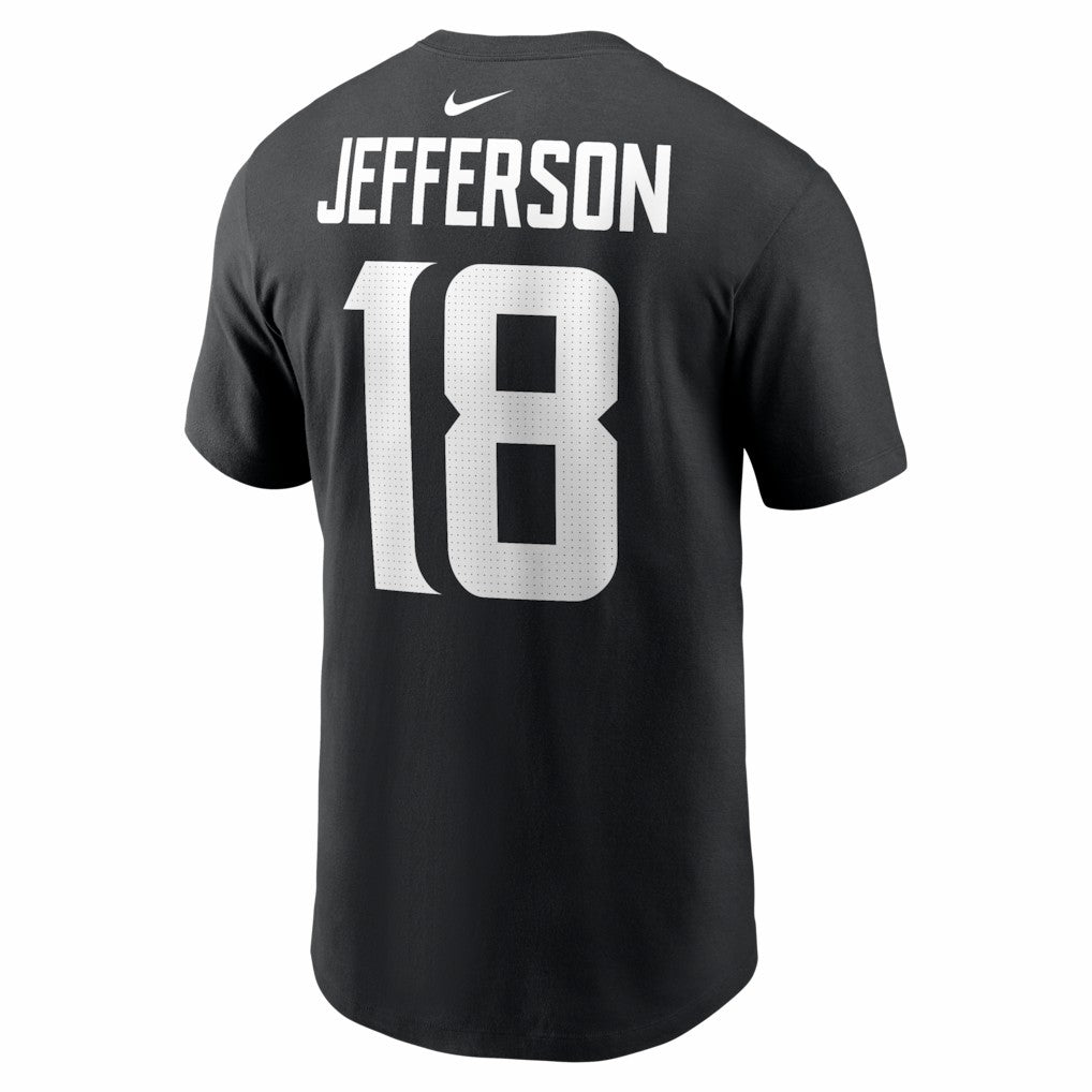 Justin Jefferson Minnesota Vikings Name & Number T-Shirt - Black online
