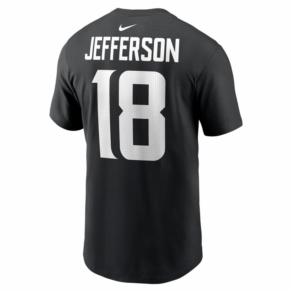 Justin Jefferson Minnesota Vikings Name & Number T-Shirt - Black online