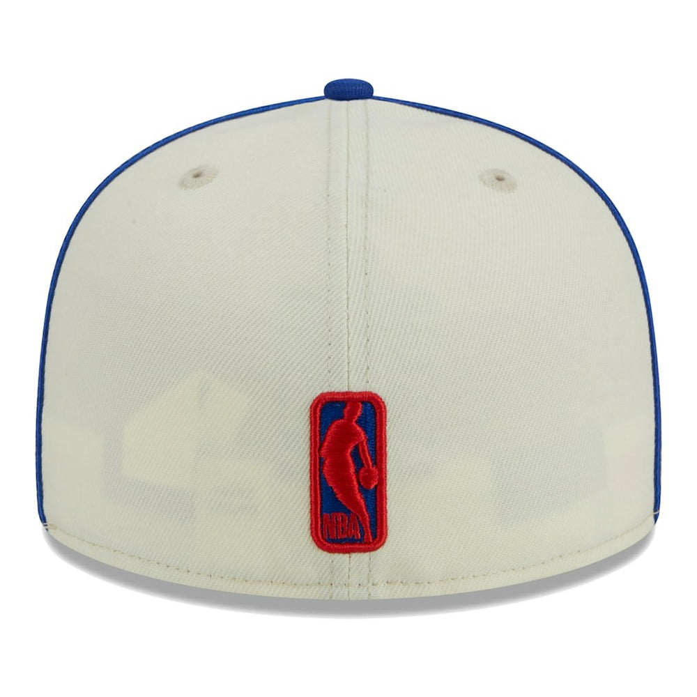 Philadelphia 76ers Piping 2-Tone 59FIFTY Fitted Hat - Cream/Royal online