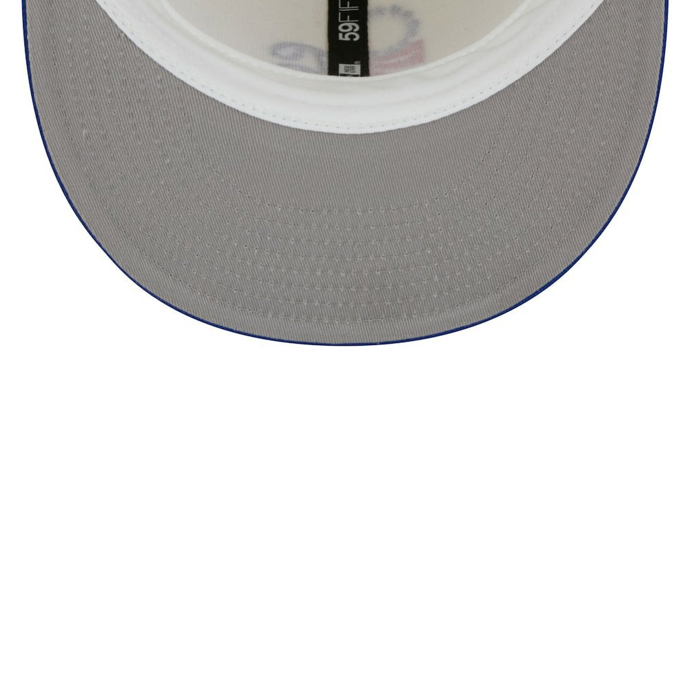 Philadelphia 76ers Piping 2-Tone 59FIFTY Fitted Hat - Cream/Royal online