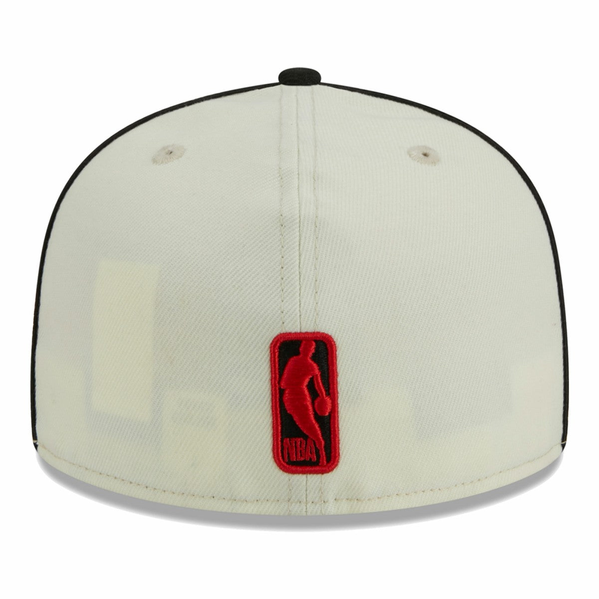 Portland Trail Blazers Piping 2-Tone 59FIFTY Fitted Hat - Cream/Black sale