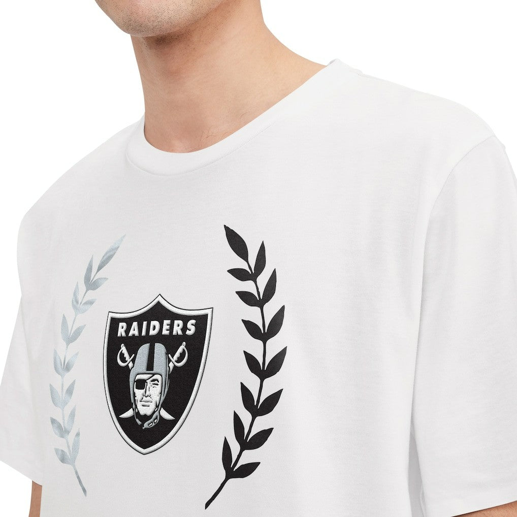 Las Vegas Raiders Tommy Hilfiger Miles T-Shirt - White on sale