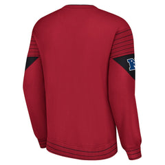 Arizona Cardinals Starter Face-Off Pullover Sweatshirt - Cardinal on sale