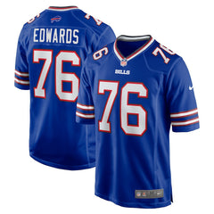 David Edwards Buffalo Bills Game Jersey - Royal sale