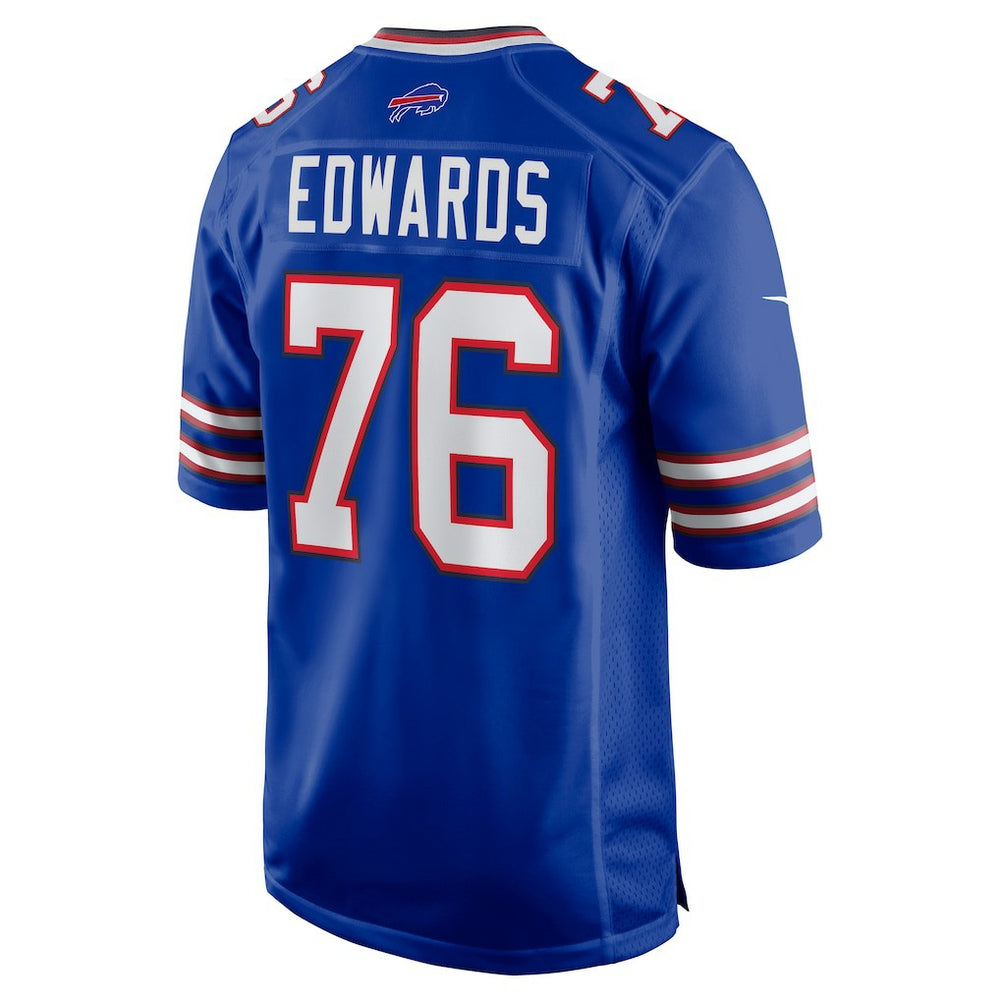 David Edwards Buffalo Bills Game Jersey - Royal sale