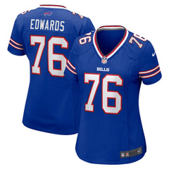 David Edwards Buffalo Bills Women's Game Jersey - Royal outlet