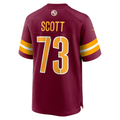 Trent Scott Washington Commanders Game Jersey - Burgundy online