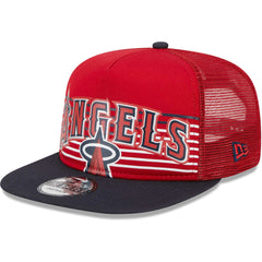 Los Angeles Angels Speed Golfer Trucker Snapback Hat Red