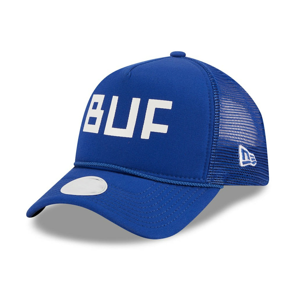 Buffalo Bills New Era Women's McGee Trucker 9FORTY Adjustable Hat - Royal outlet