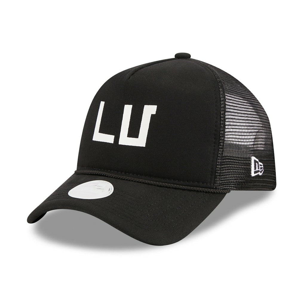 Las Vegas Raiders New Era Women's McGee Trucker 9FORTY Adjustable Hat - Black online