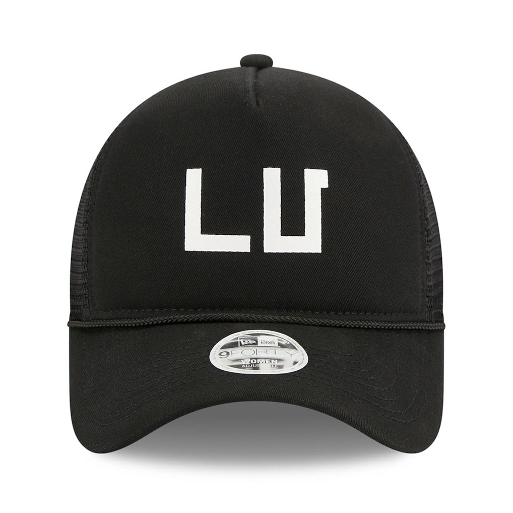 Las Vegas Raiders New Era Women's McGee Trucker 9FORTY Adjustable Hat - Black online