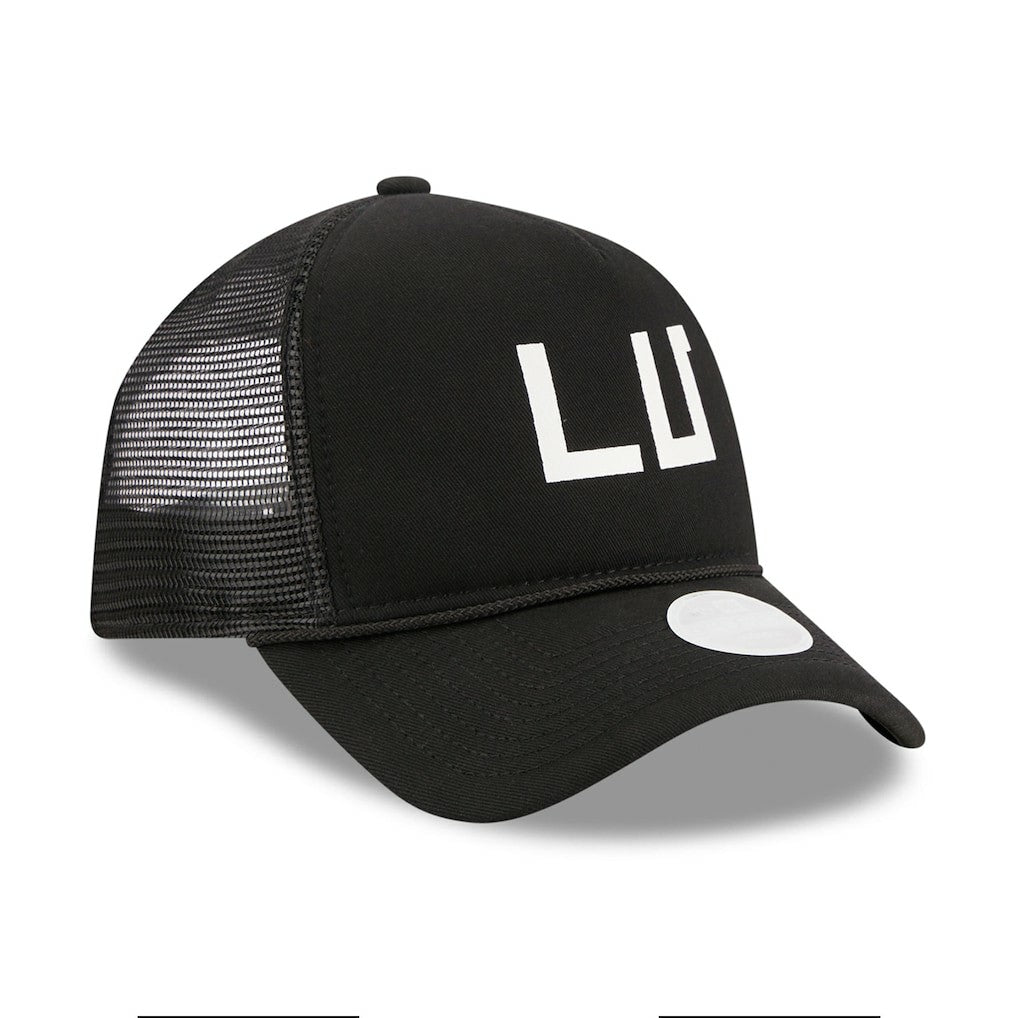 Las Vegas Raiders New Era Women's McGee Trucker 9FORTY Adjustable Hat - Black online