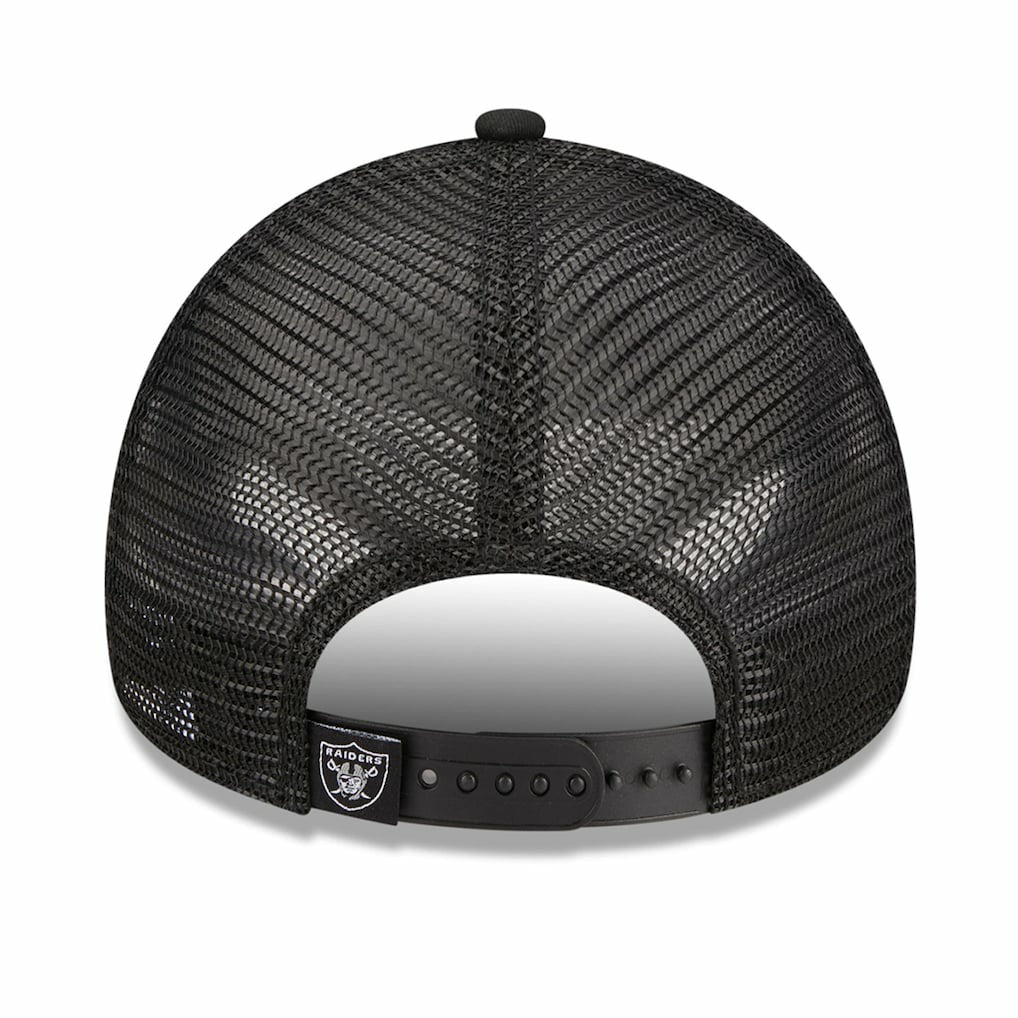 Las Vegas Raiders New Era Women's McGee Trucker 9FORTY Adjustable Hat - Black online
