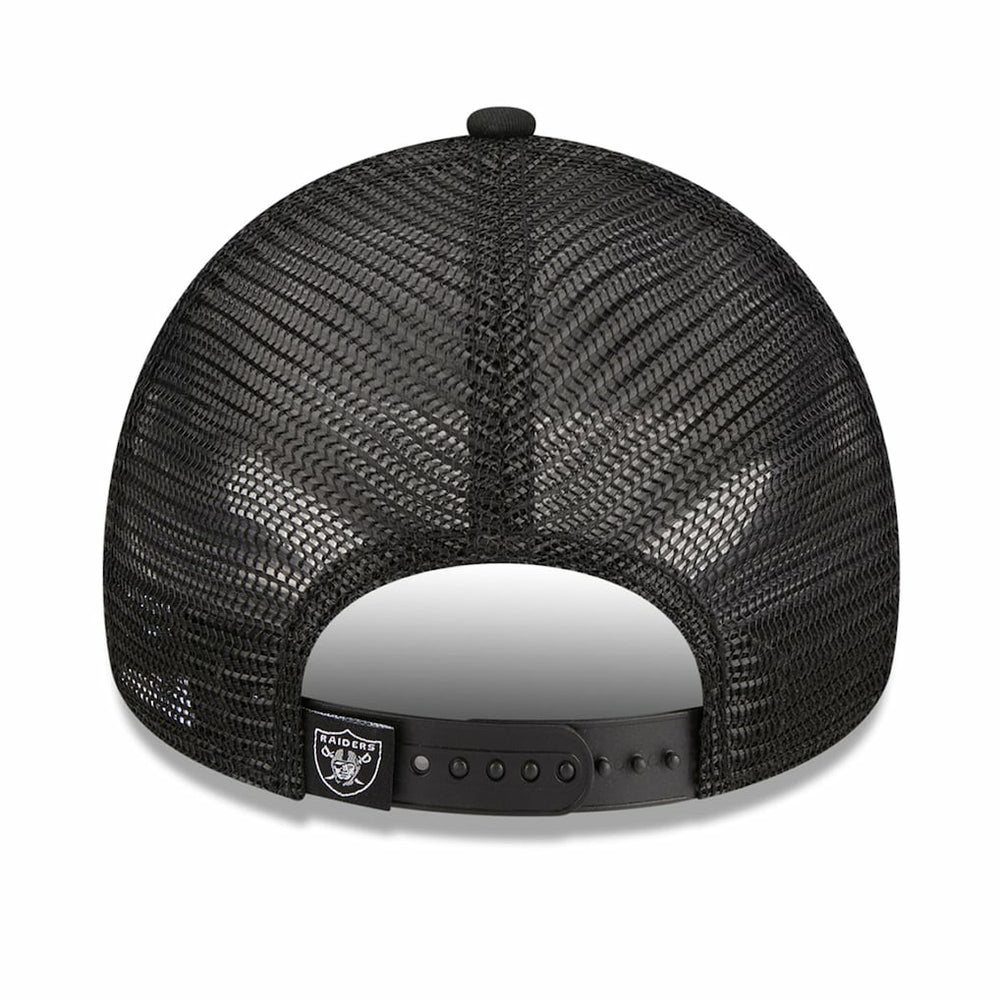 Las Vegas Raiders New Era Women's McGee Trucker 9FORTY Adjustable Hat - Black online