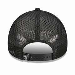 Las Vegas Raiders New Era Women's McGee Trucker 9FORTY Adjustable Hat - Black online