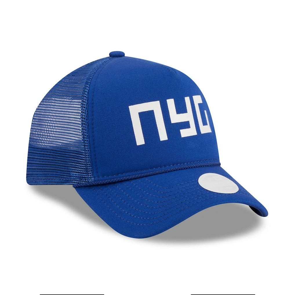 New York Giants New Era Women's McGee Trucker 9FORTY Adjustable Hat - Royal outlet