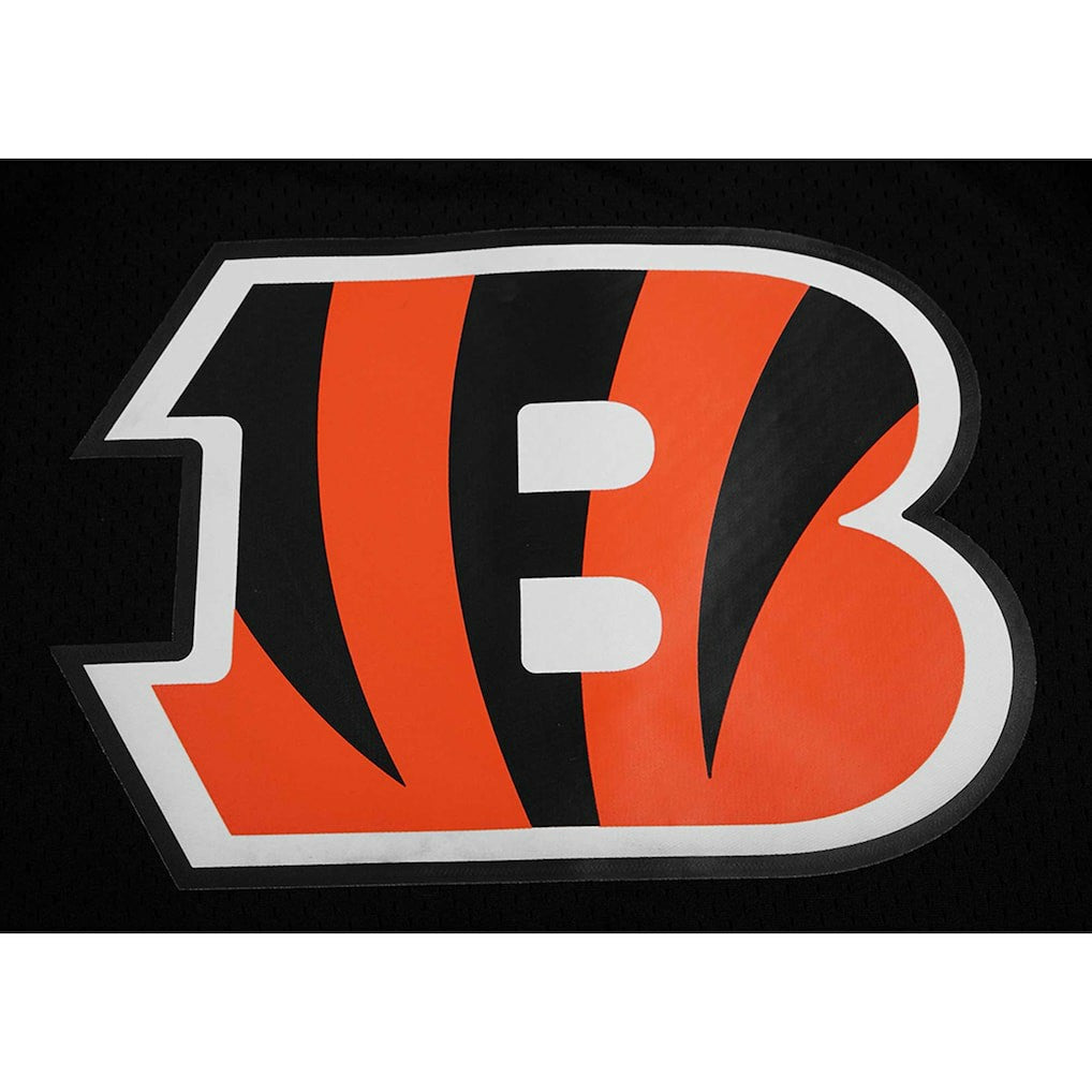 Joe Burrow Cincinnati Bengals Pro Standard Mesh Baseball Button-Up T-Shirt - Black for sale