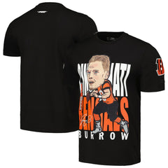 Joe Burrow Cincinnati Bengals Pro Standard Avatar Remix Player Graphic T-Shirt - Black on sale
