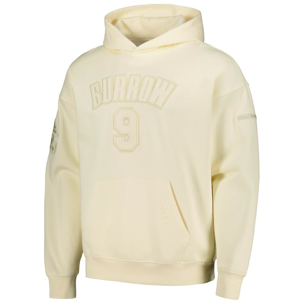 Joe Burrow Cincinnati Bengals Pro Standard Player Name & Number Pullover Hoodie - Cream discount